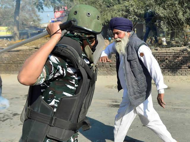 farmers protest 