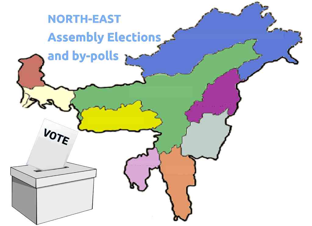 NE Assembly Elections and by-polls