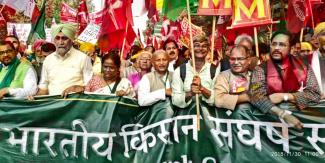 kisan mukti march, Delhi