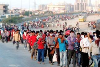 migrant labourers