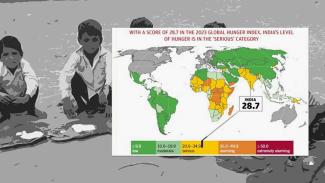 Fifth Largest Economy Ranks 111 out of 125 Countries in the Global Hunger Index