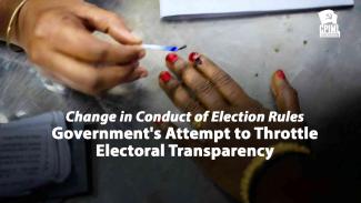 Change in Conduct of Election Rules